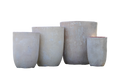 Tall Tapered in Beige Antique Finish