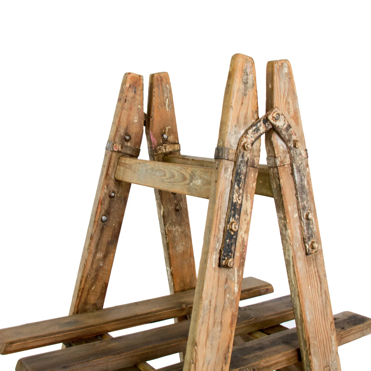 Vintage 4 Shelf Ladder Display