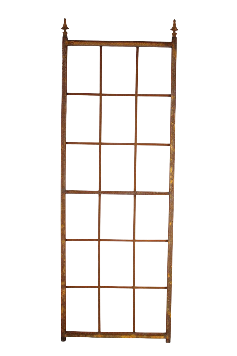 Heavy Iron Mission Trellis with Finials
