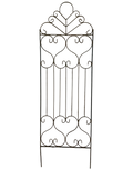 Double Heart Scroll Trellis