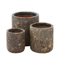 Black Volcanic Cylinders