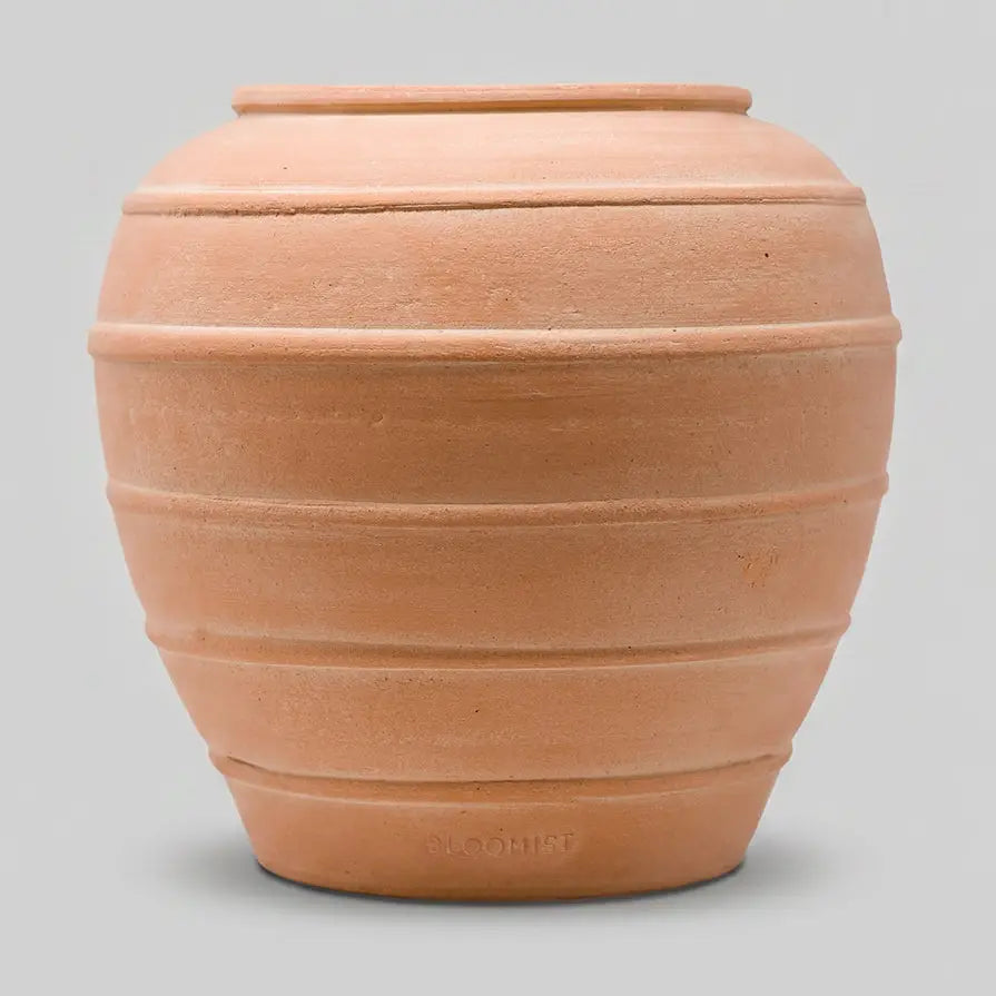 Barrel Terracotta Planter