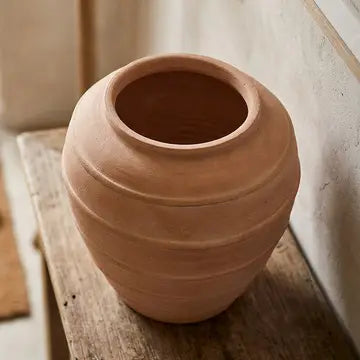 Barrel Terracotta Planter