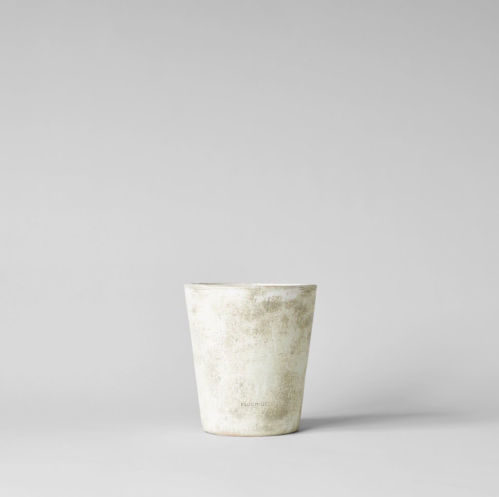 White Patina Basic Planter