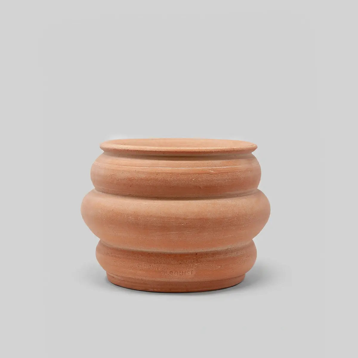 Whitewash Basin Terracotta Pot