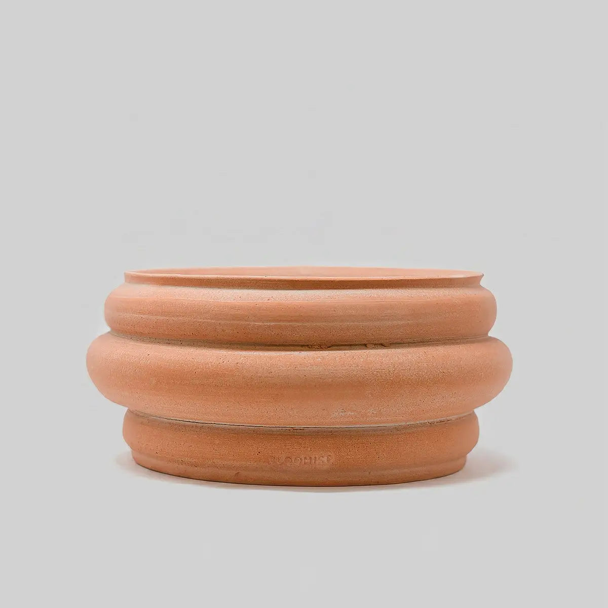 Whitewash Basin Terracotta Pot