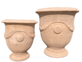 French Urns in Natural Clay