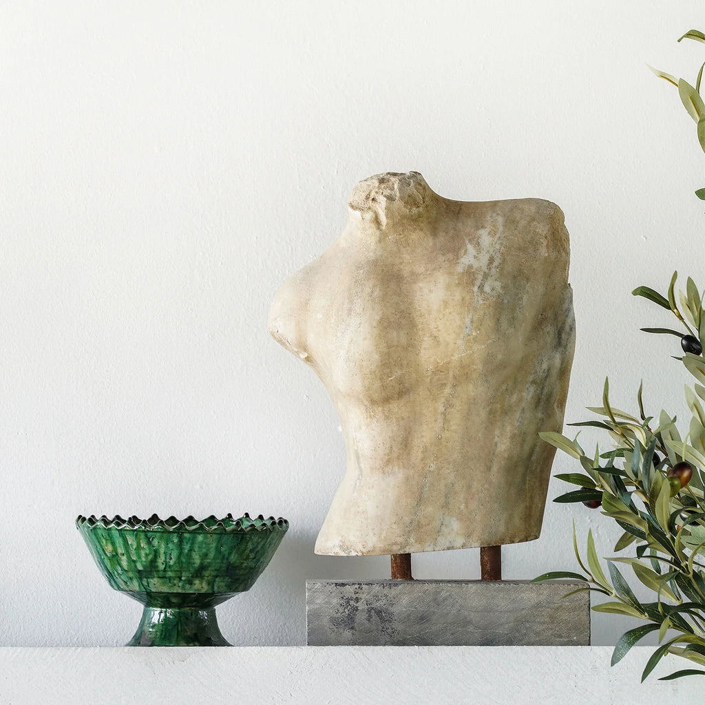 Carved Marble Torso