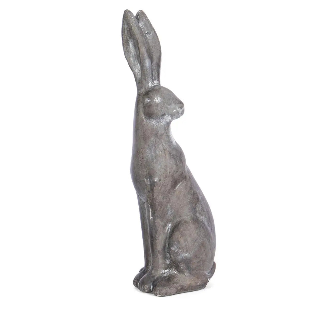 Cement Rabbit Garden Statue - Larger Size