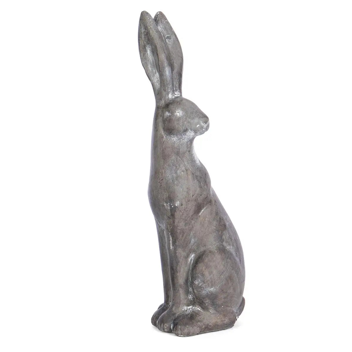 Cement Rabbit Garden Statue - Larger Size
