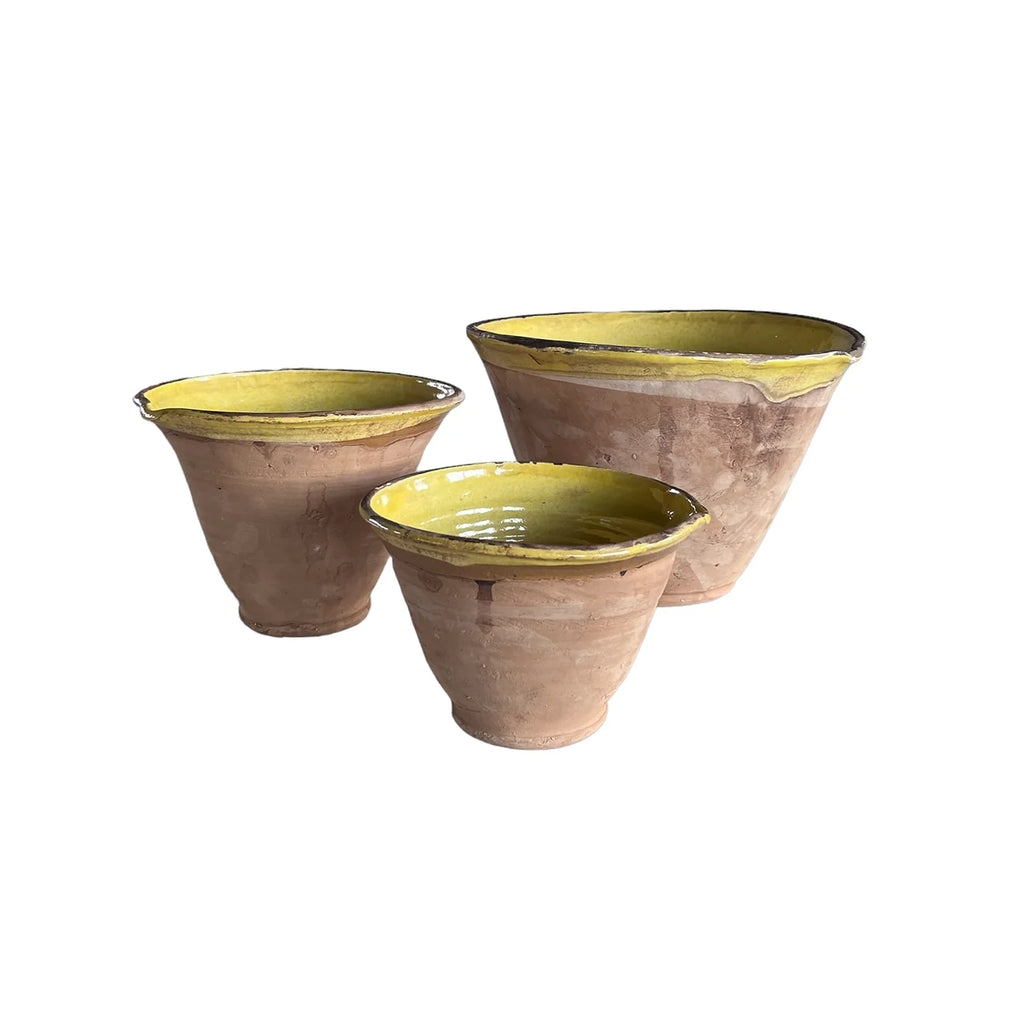 Cottage Crafted Bowls (Yellow)