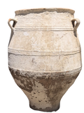 Antique Greek 3 Handle Pot