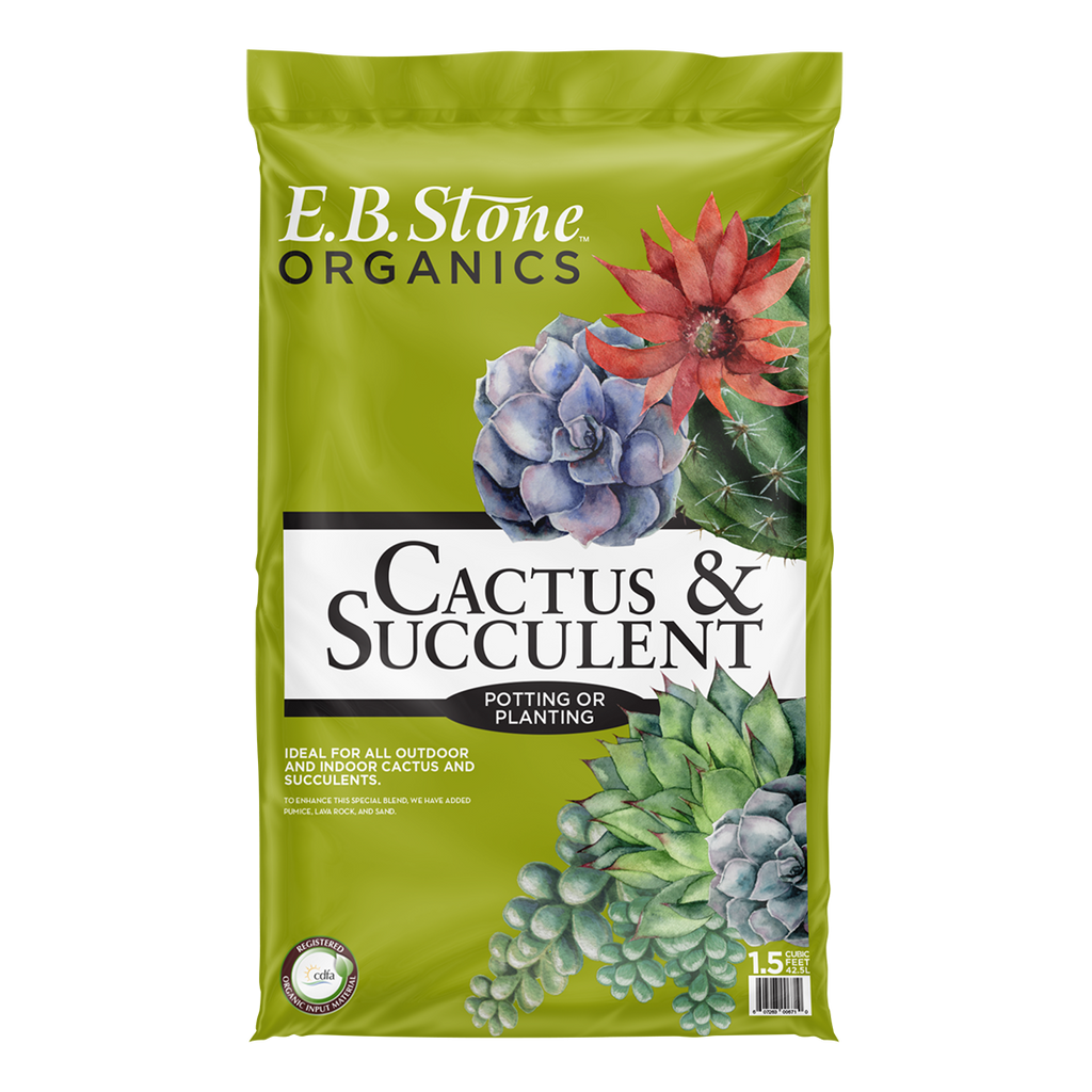Cactus & Succulent Mix - E.B. Stone 20 QT