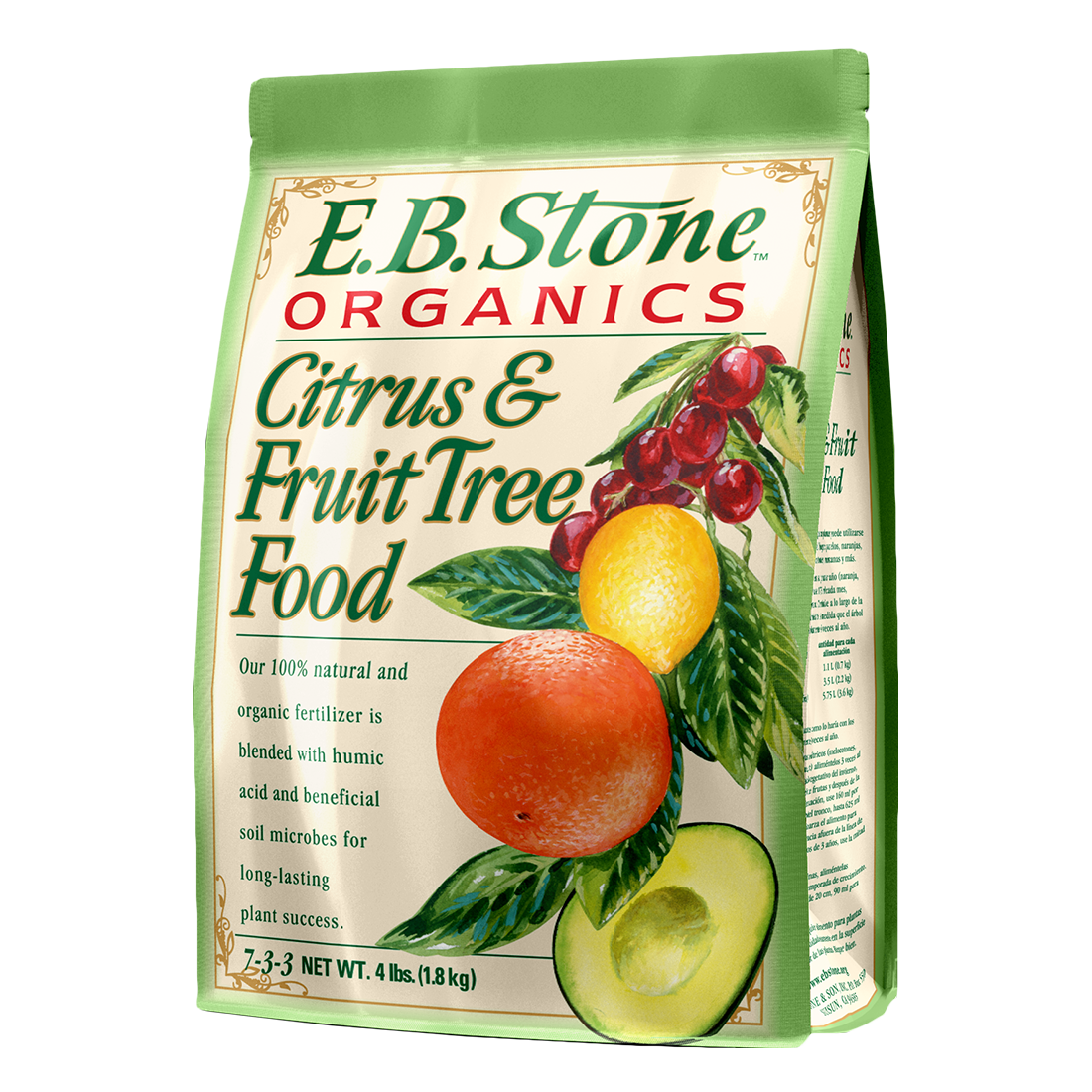 Citrus & Fruit Tree Food - E.B. Stone 4 lb.