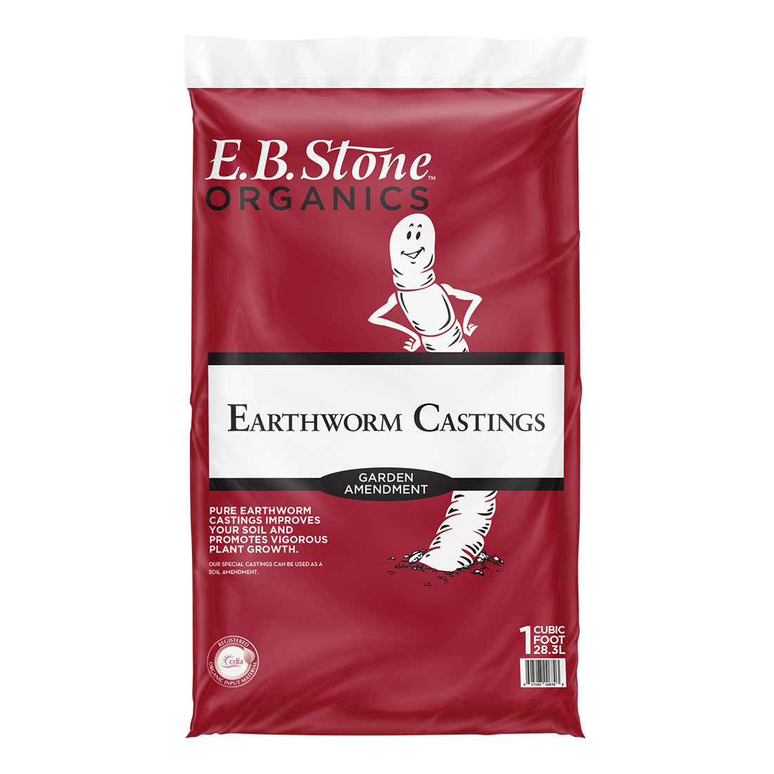 Earthworm Castings - E.B. Stone 1 cu