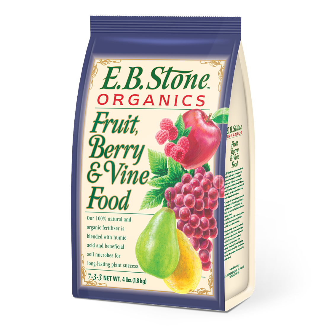 Fruit Berry & Vine Food - E.B. Stone 4 lb.