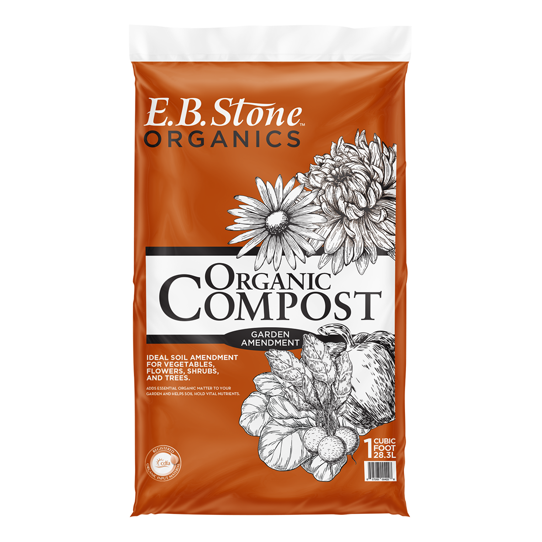 Organic Compost - E.B. Stone 1 cu
