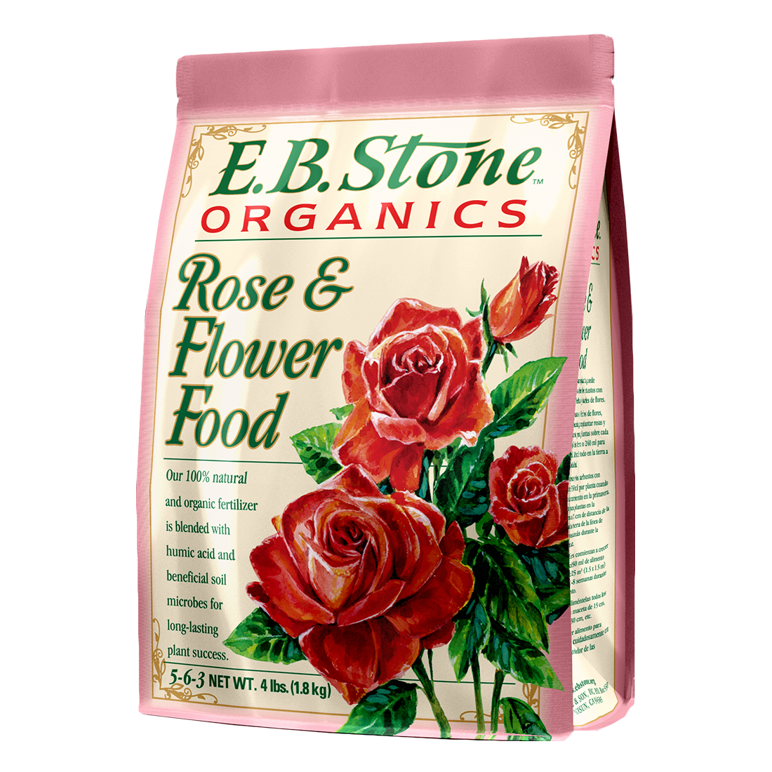 Rose & Flower Food 5-6-3 - E.B. Stone 4 lb.