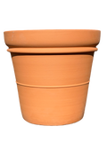 Classic Double Rolled Rim Terracotta Pot