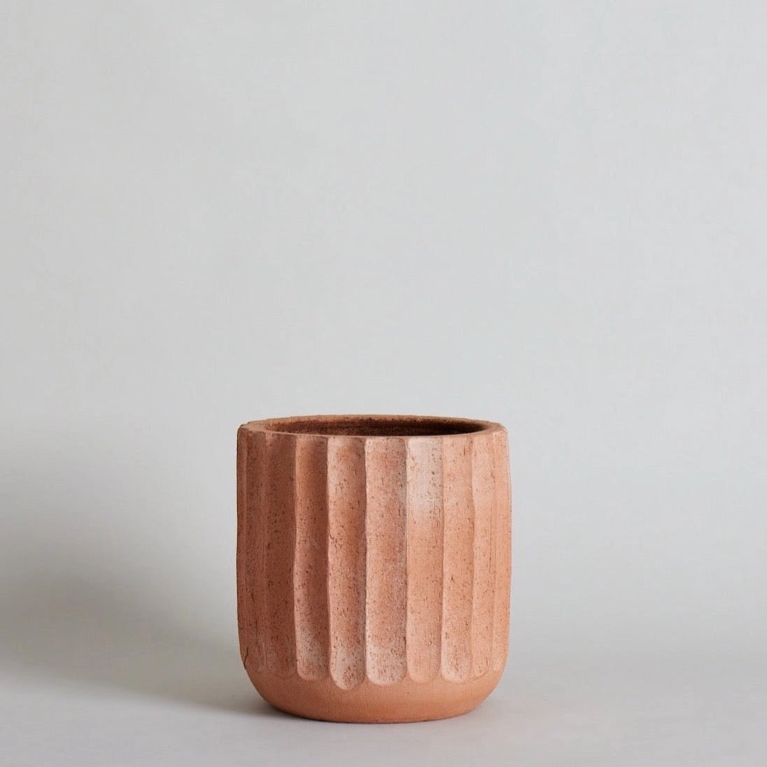 Fluted Terracotta Planter