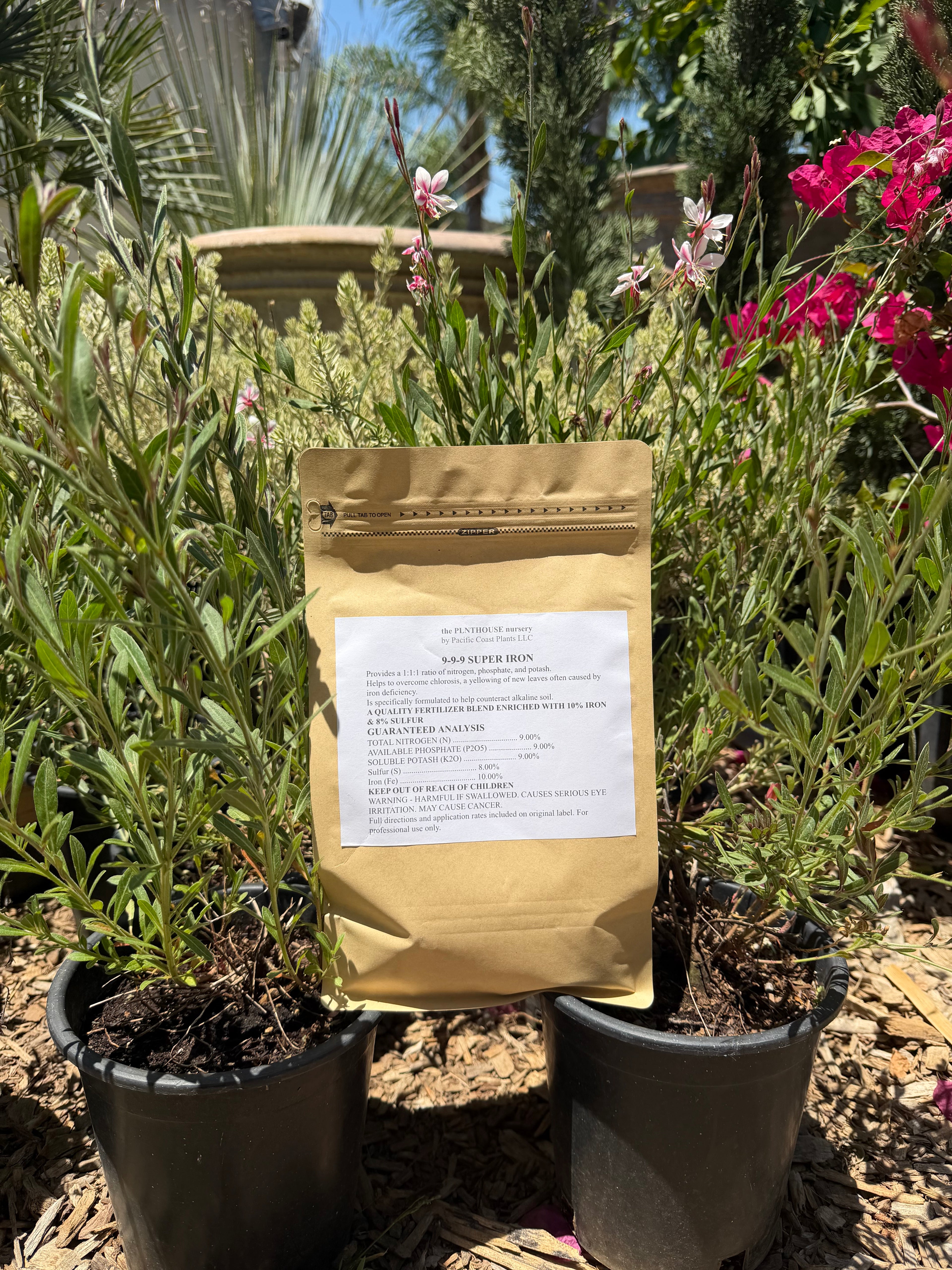 9-9-9 Plus Iron Granular Premium Fertilizer 2 lb. Bag
