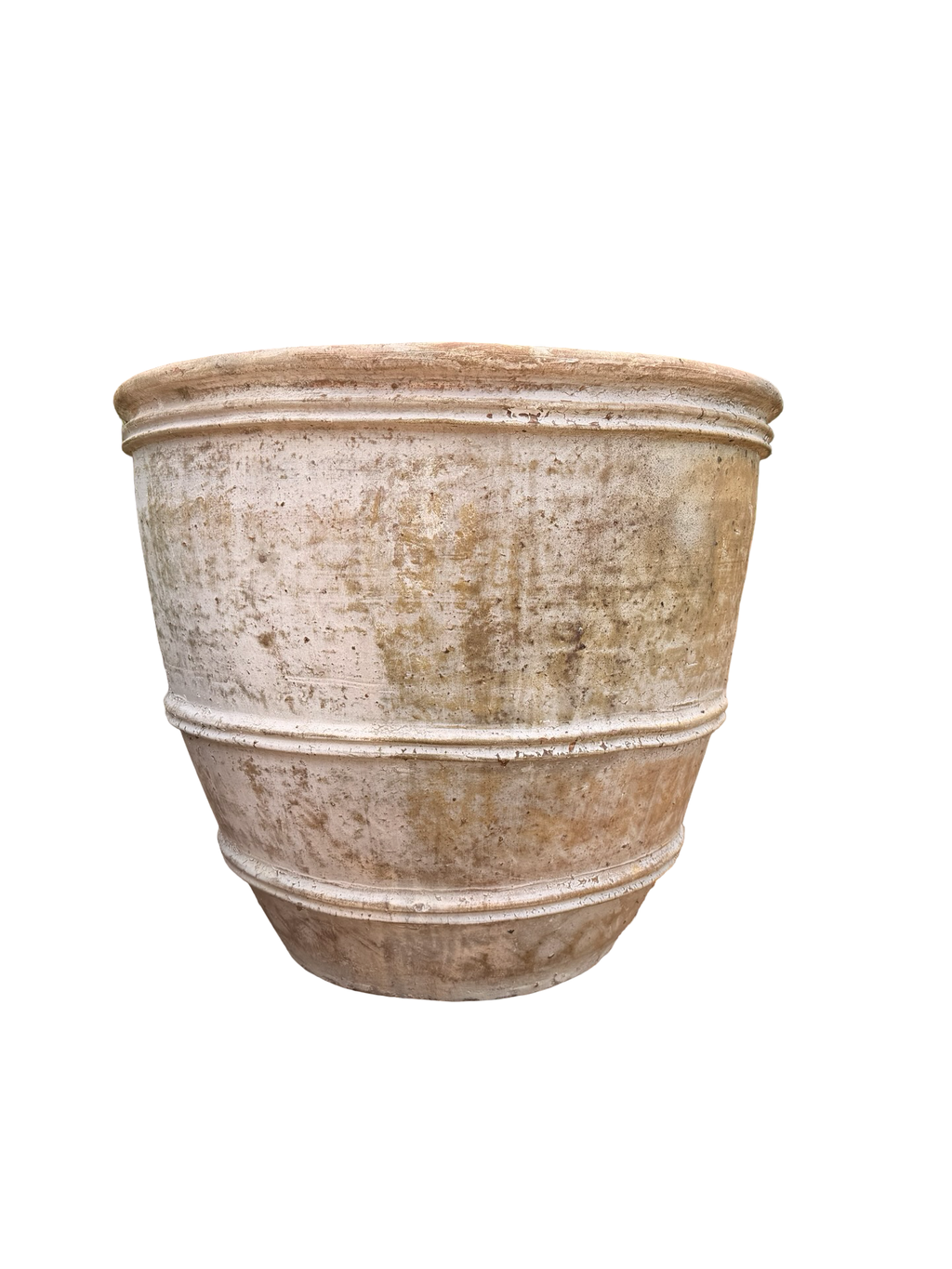 Rustic Classic Rolled Rim Planters