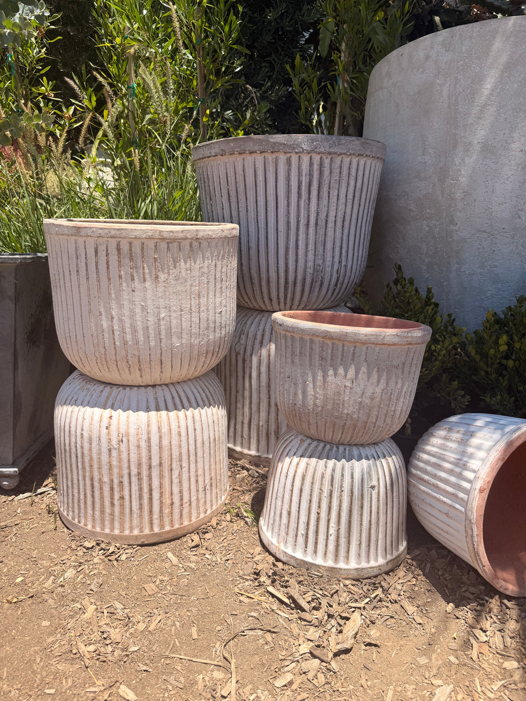 Vertical Lines Planters