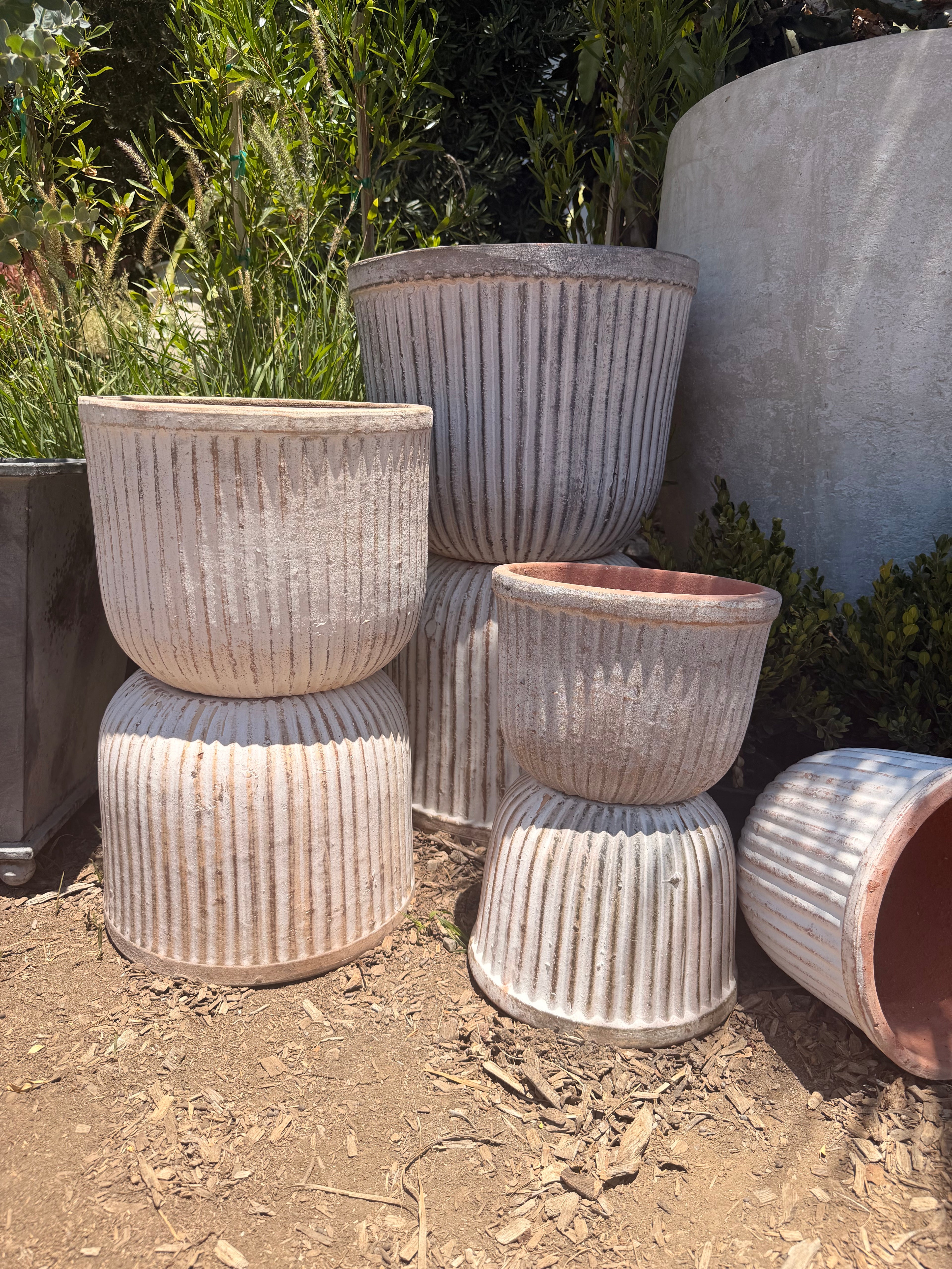 Vertical Lines Planters
