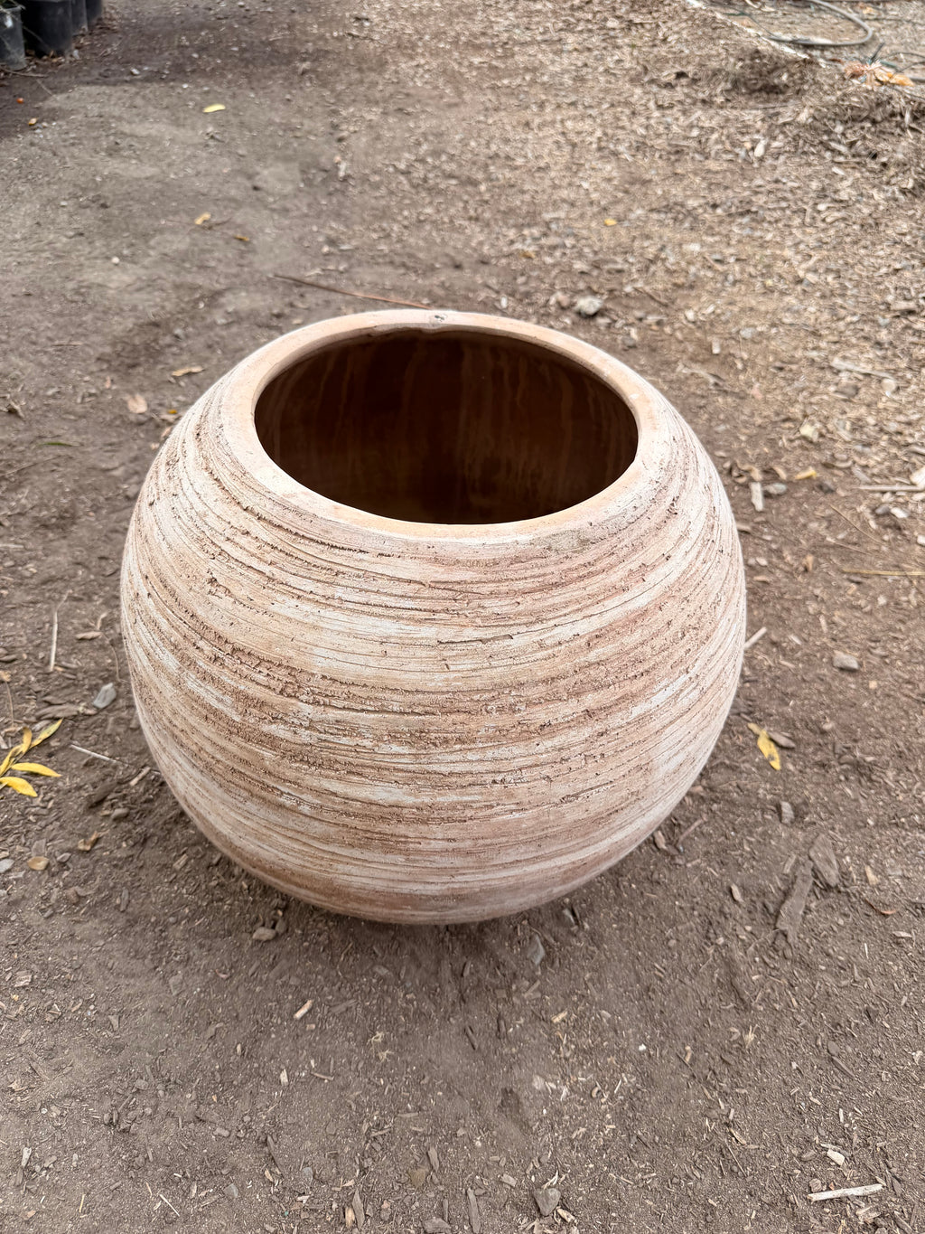 Sand Etched Denali Ball Clay Pots