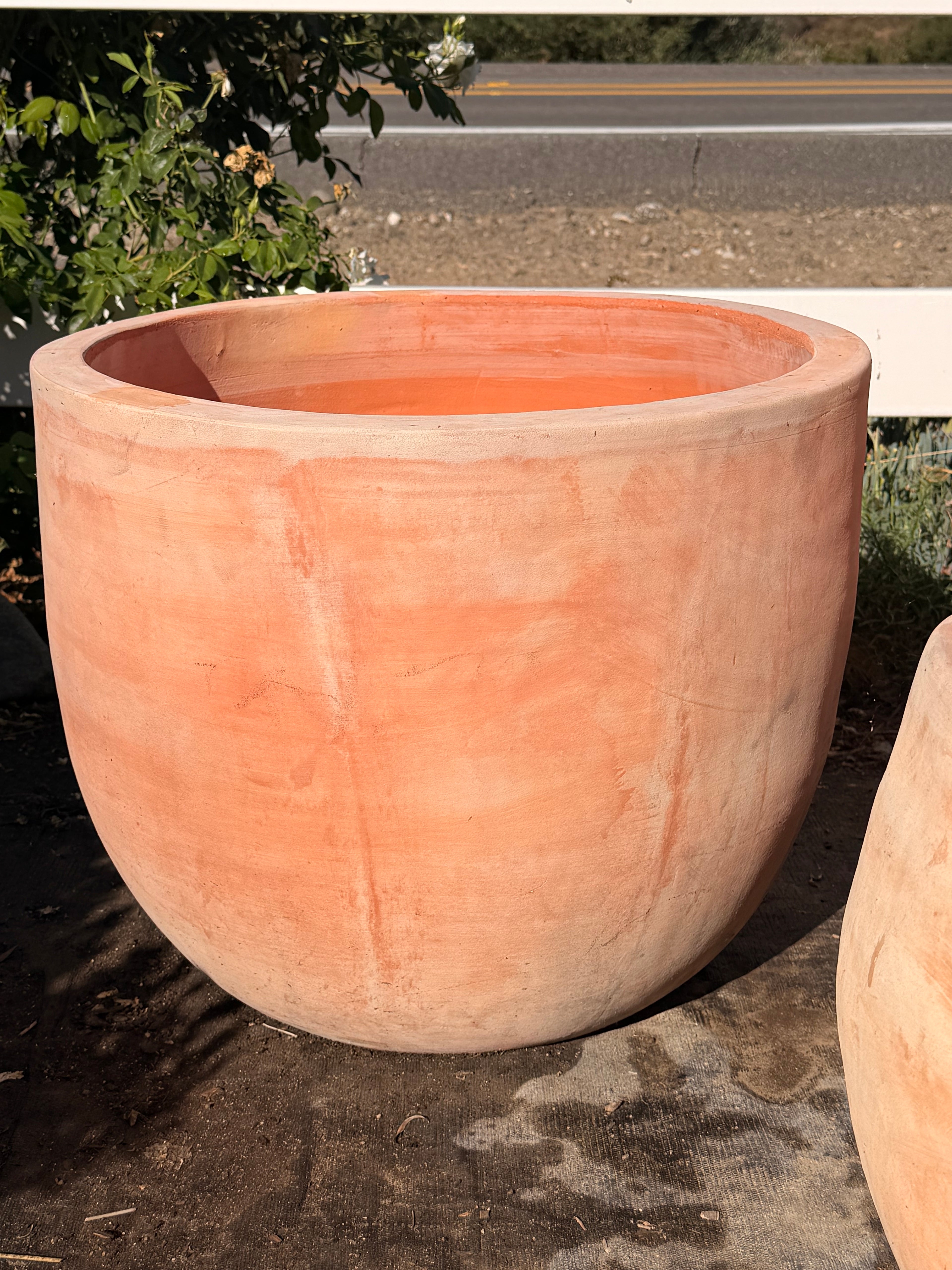 Squatty Terra Cotta Pot