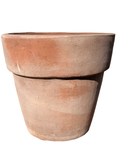 Basic Thick Rim Clay Pot in Grey Natural Clay