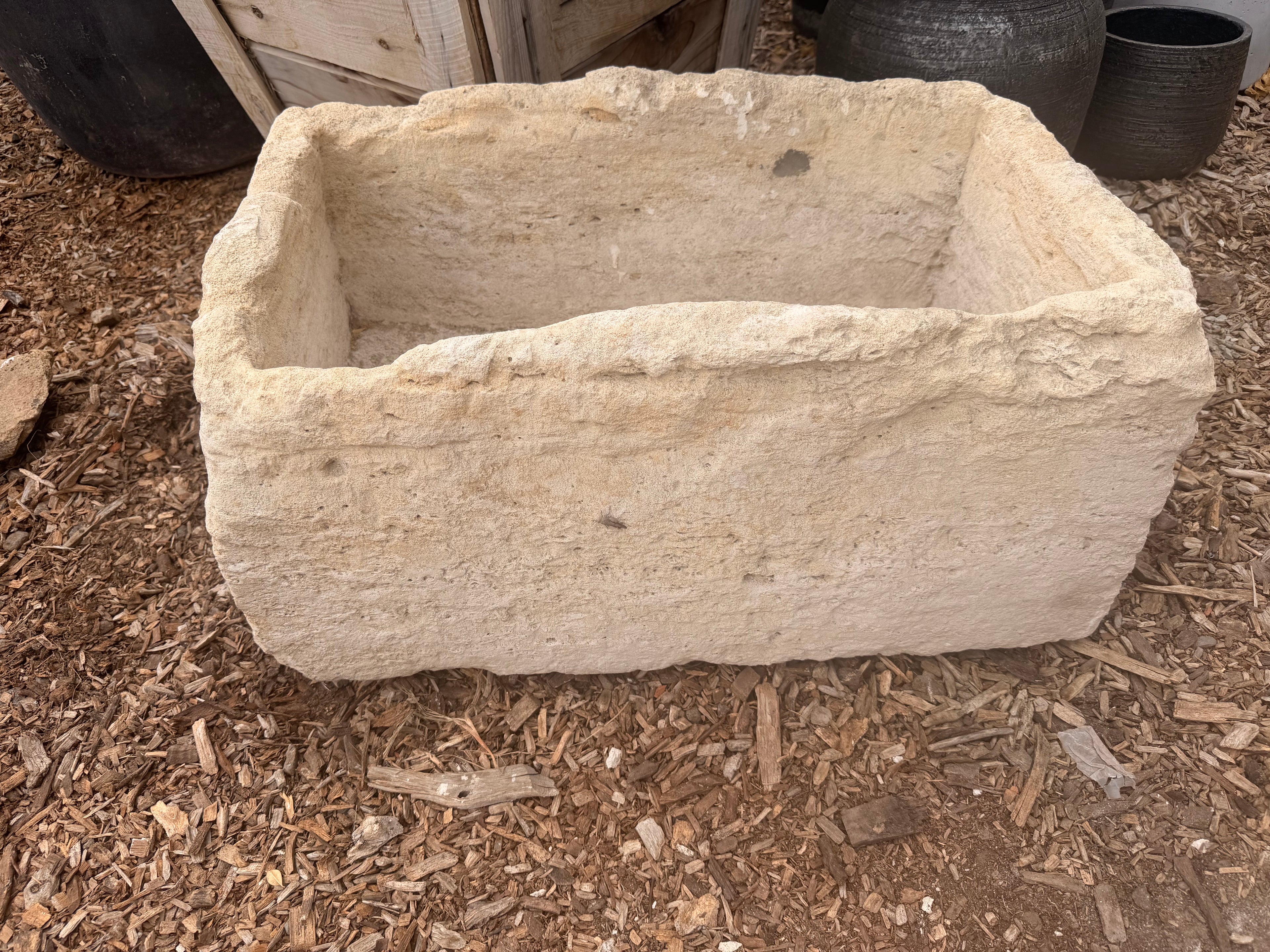 Antique Limestome Trough