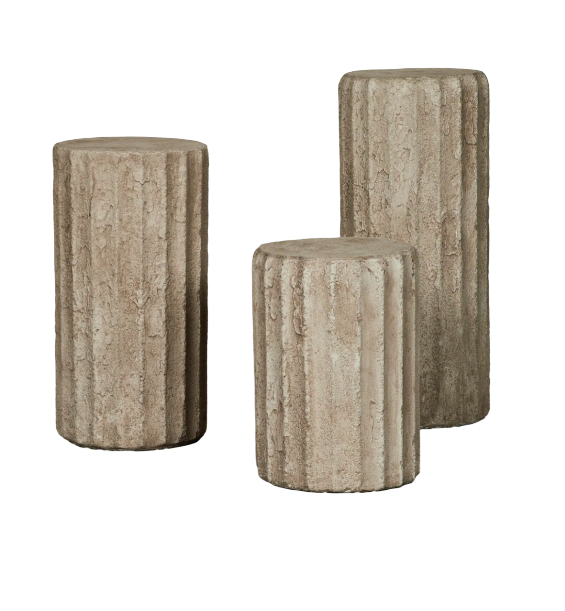 Cast Fluted Pedestal