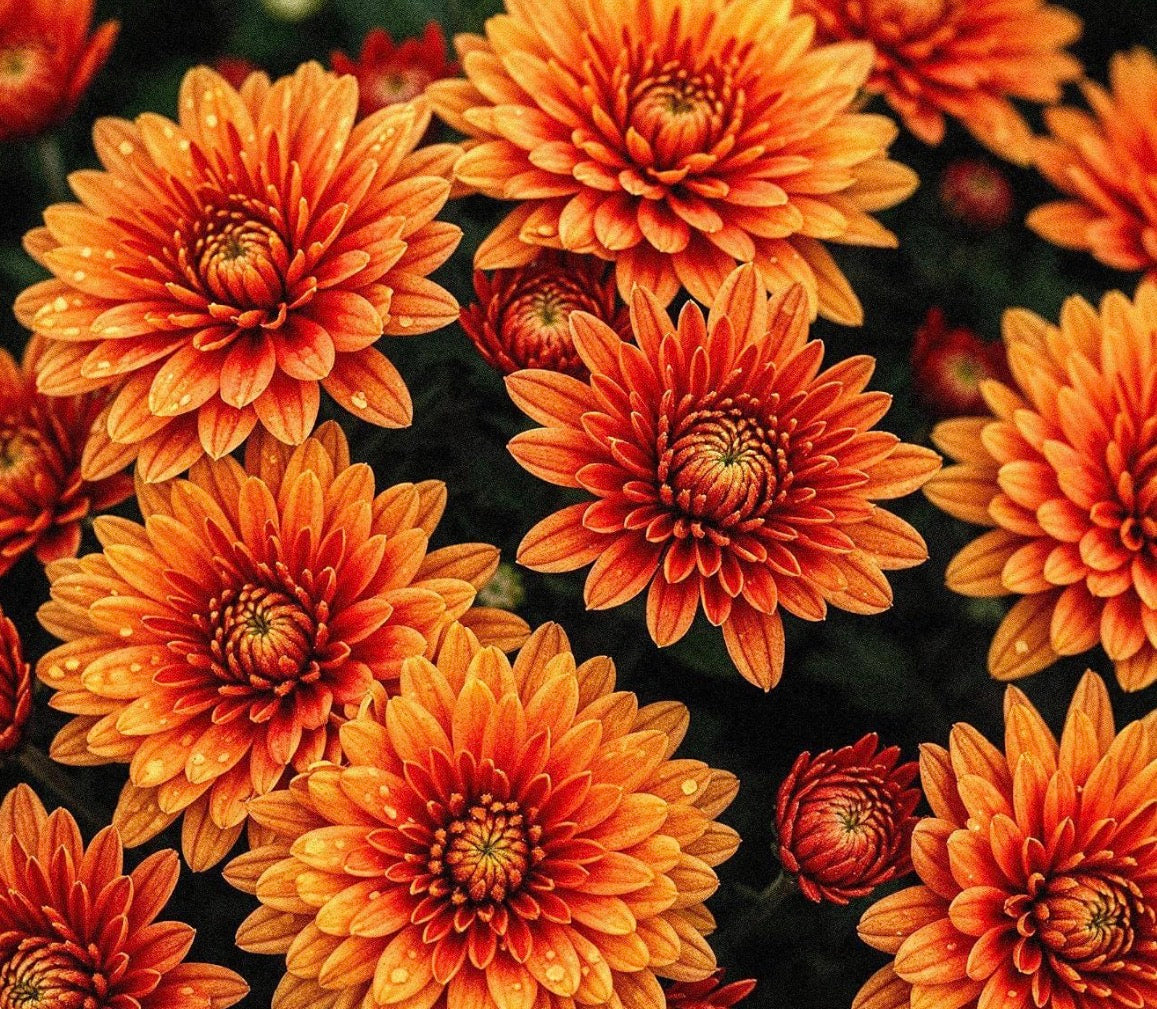 8" Garden Mums Variety of Color (Chrysanthemum)