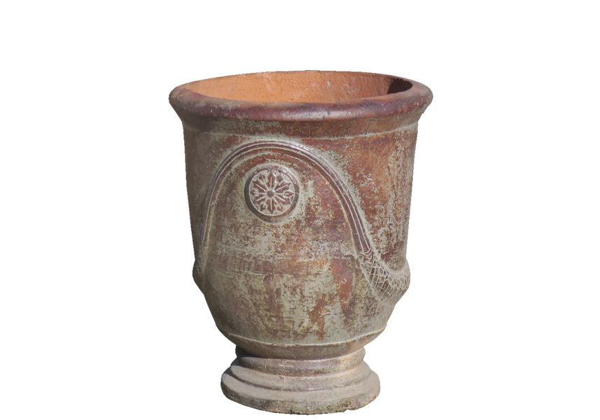 Tall French Urn in Antique White