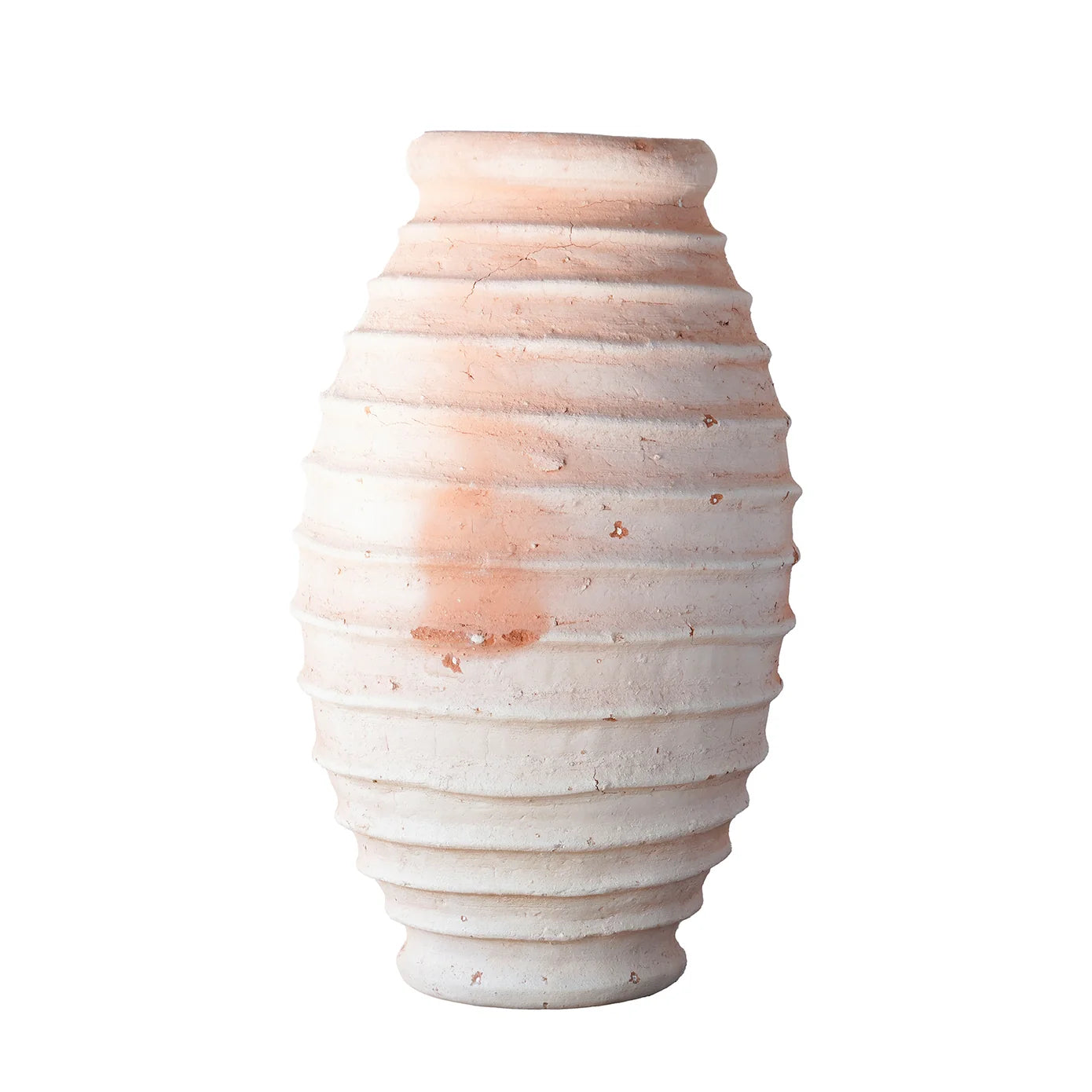 Ribbed Oil Jar Unglazed (Medium) from Morocco