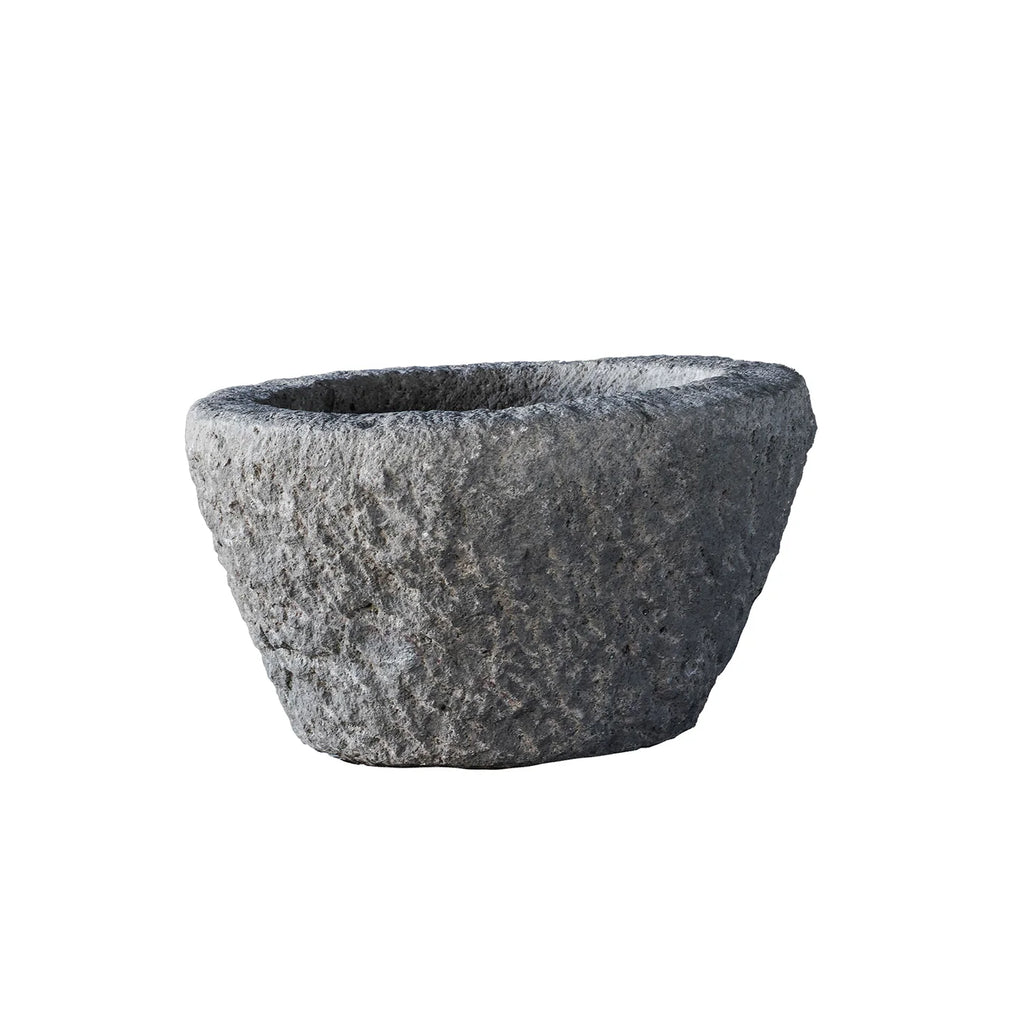Round Stone Wash Trough Small (Vintage)