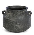 Round Terracotta Vase