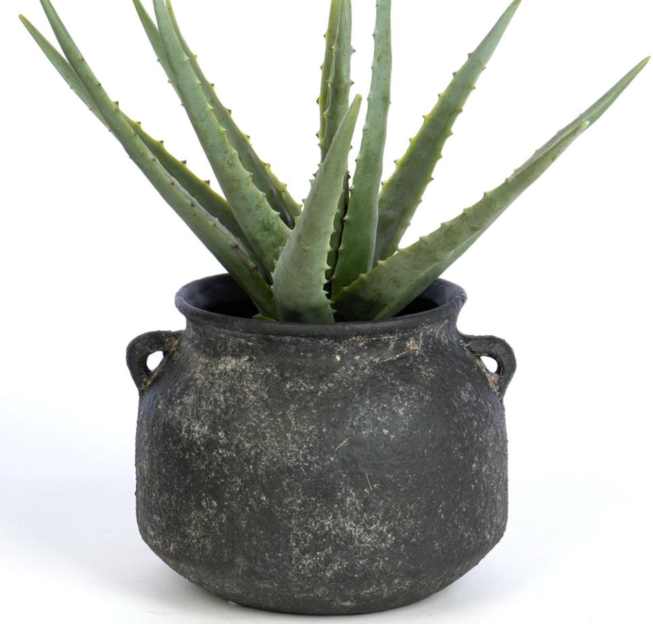 Round Terracotta Vase