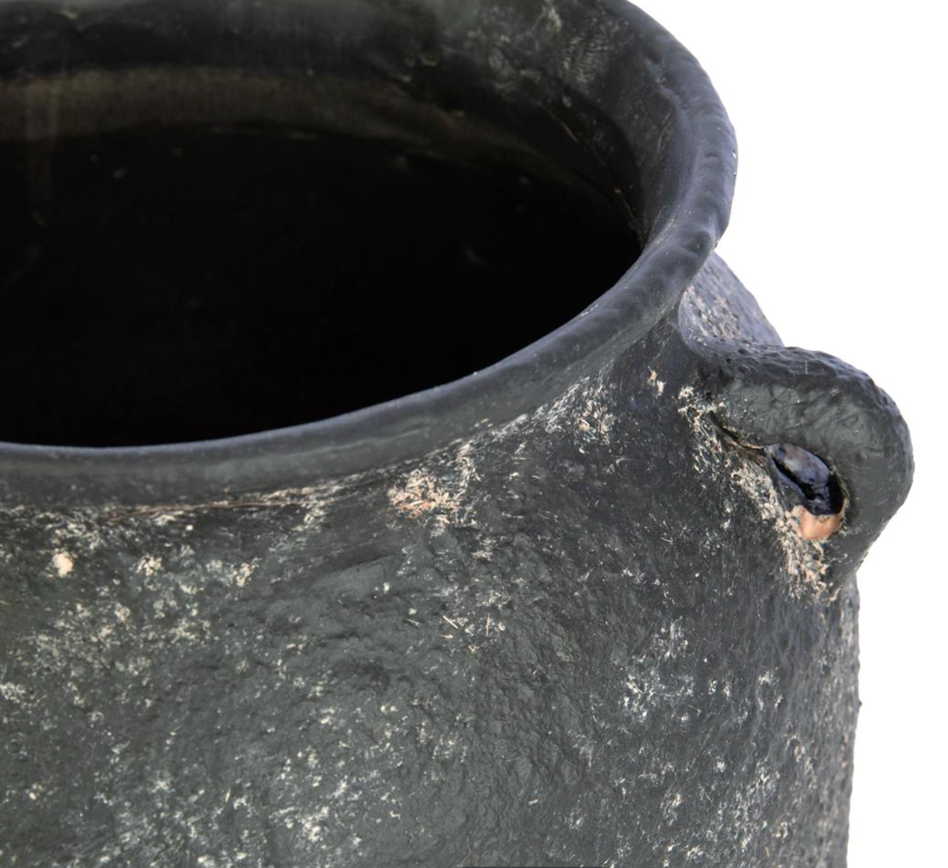 Round Terracotta Vase