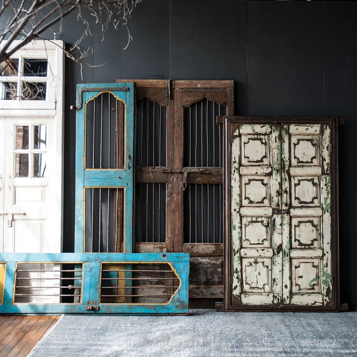Security Doors, Tall, Pair