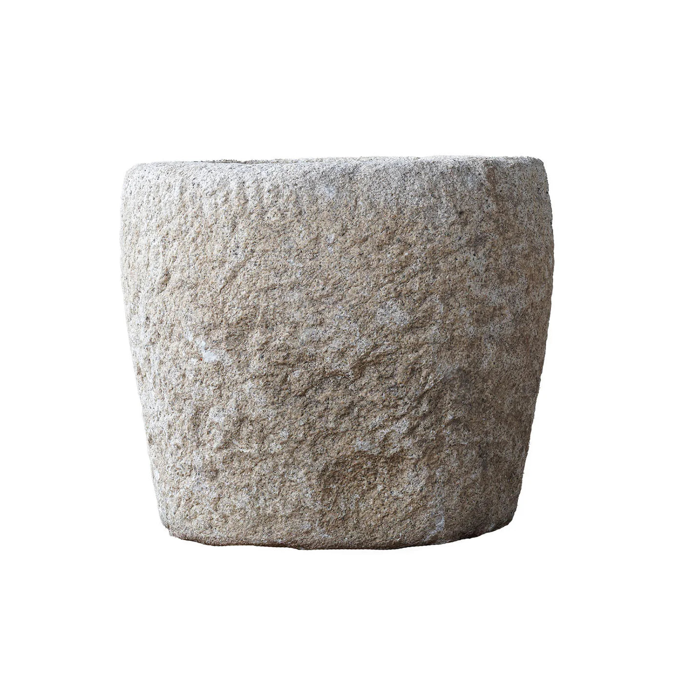 Round Stone Trough, Tall (Vintage)
