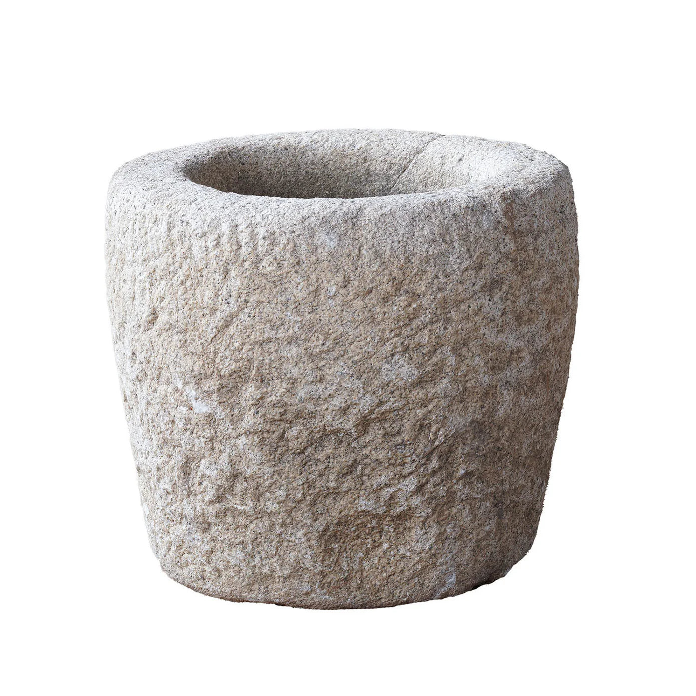 Round Stone Trough, Tall (Vintage)