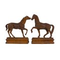 Thoroughbred Horse, Left & Right Pair