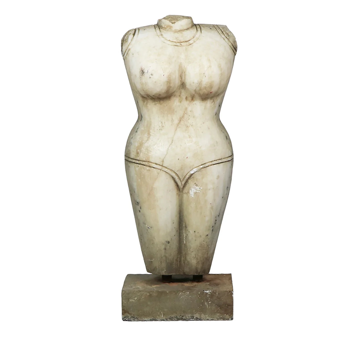 White Marble Bust, Clothed