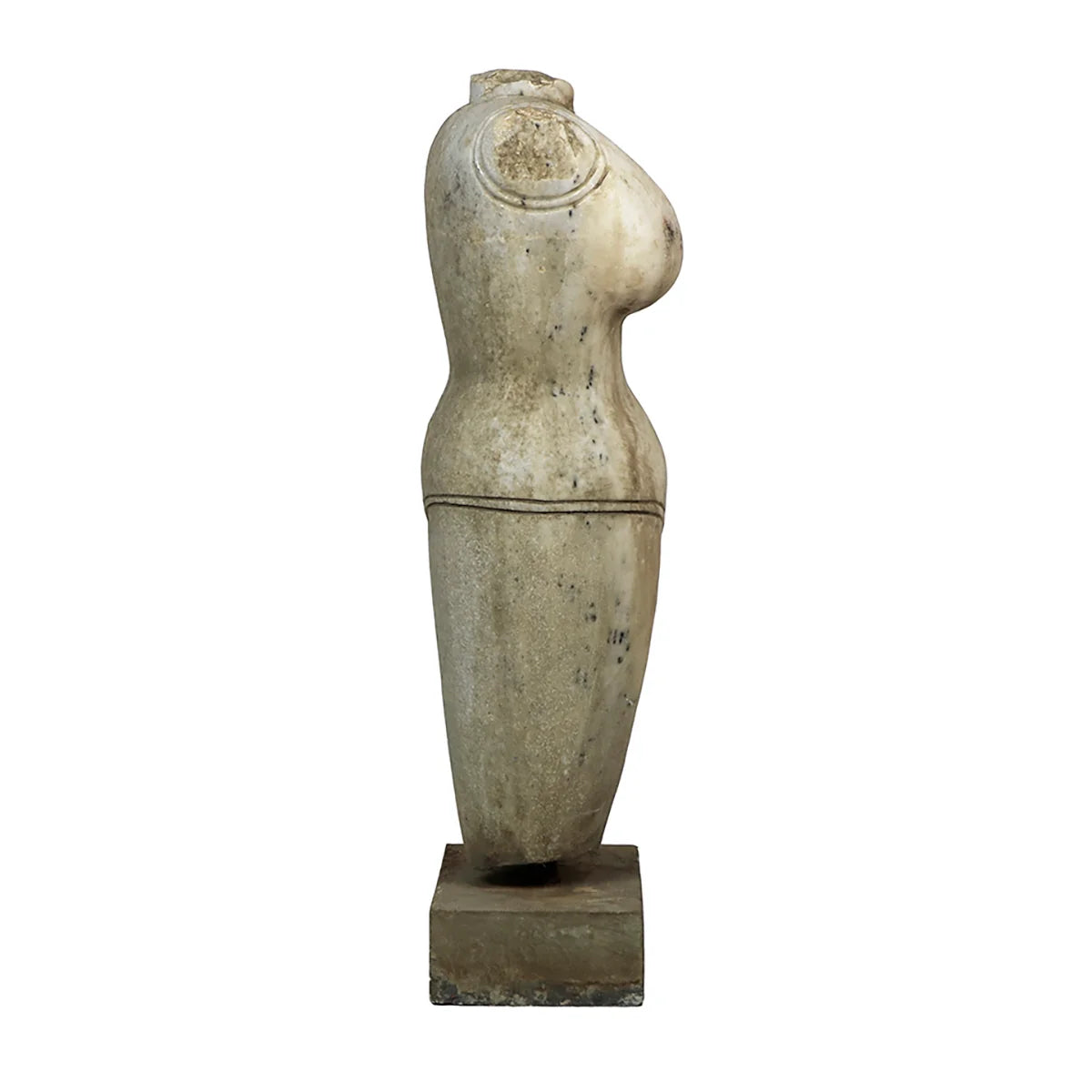 White Marble Bust, Clothed
