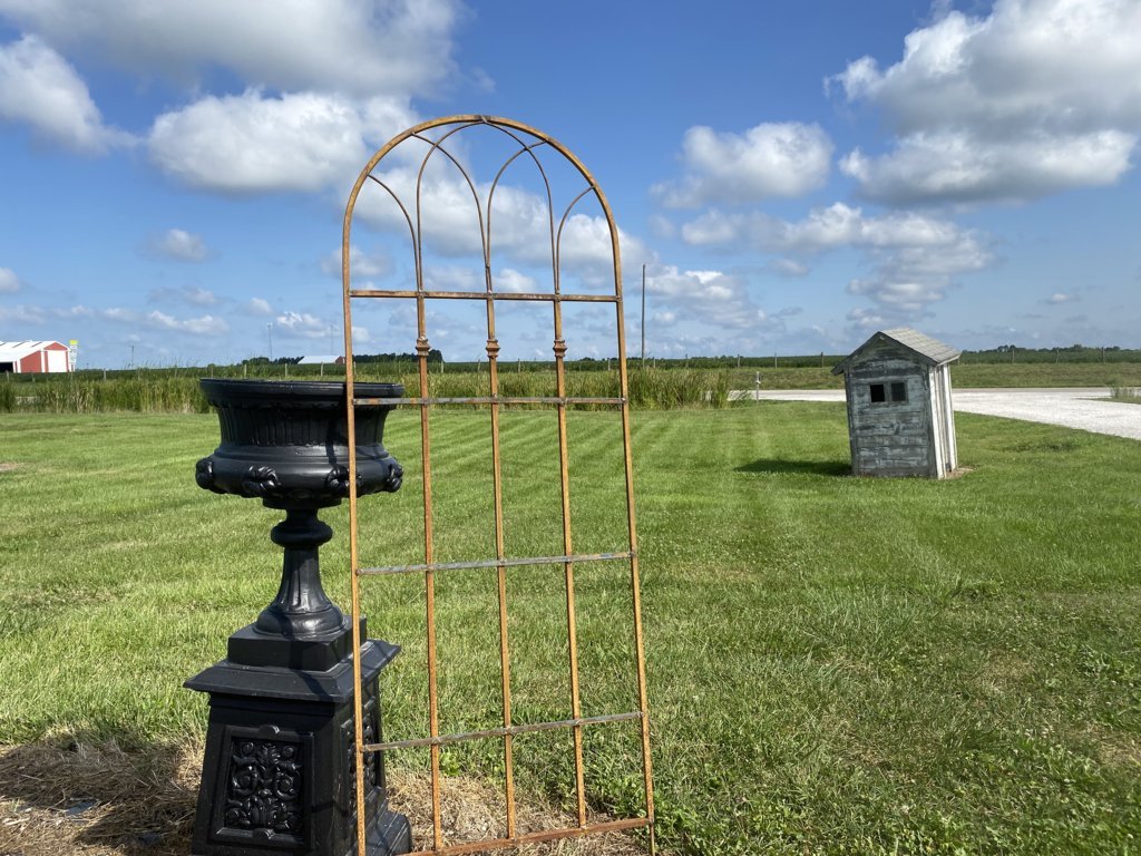 Wrought Iron Charlotte Trellis