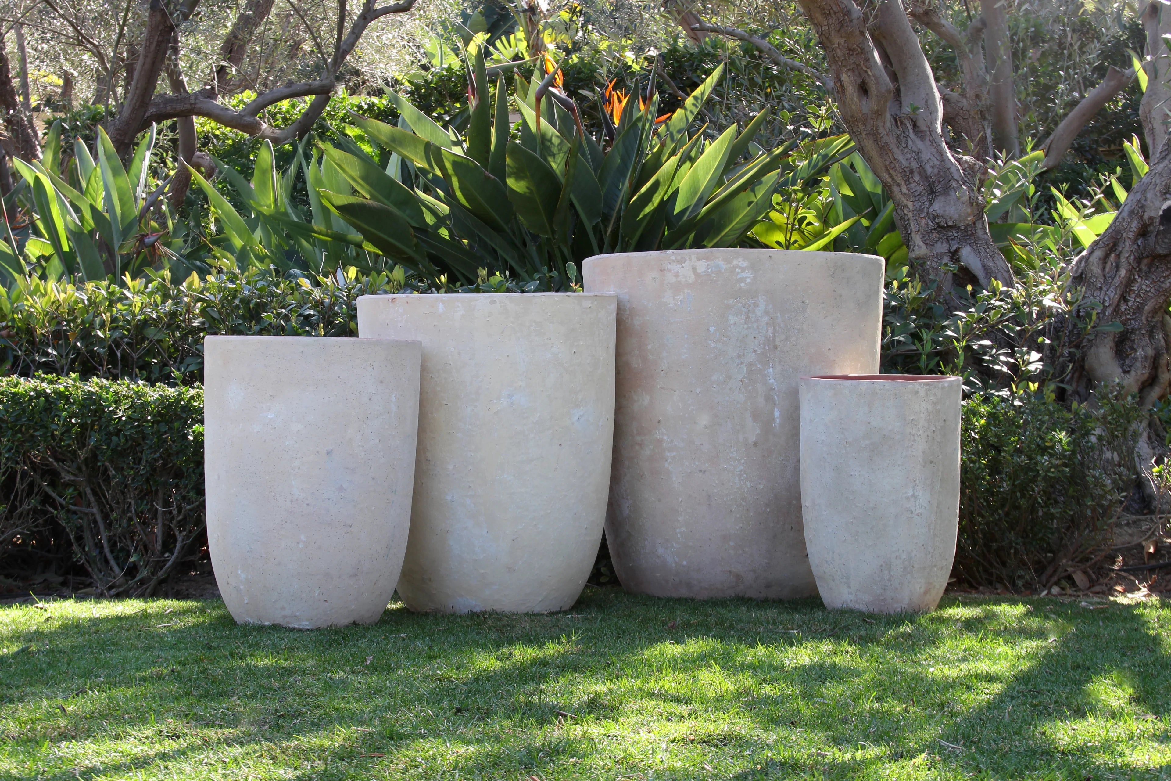 Tall Tapered in Beige Antique Finish