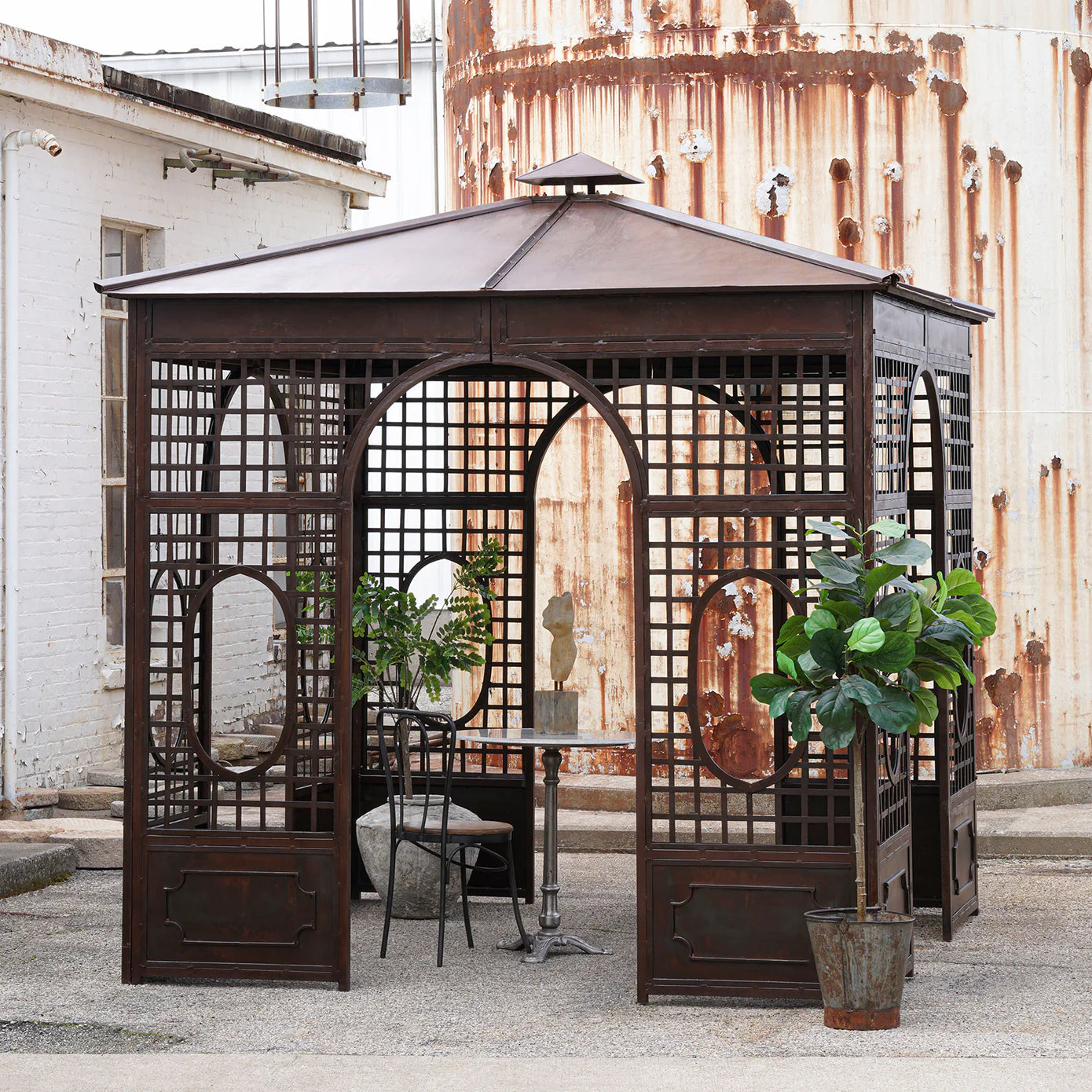 Iron French Gazebo