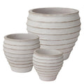 Porto Planters in Whitewash